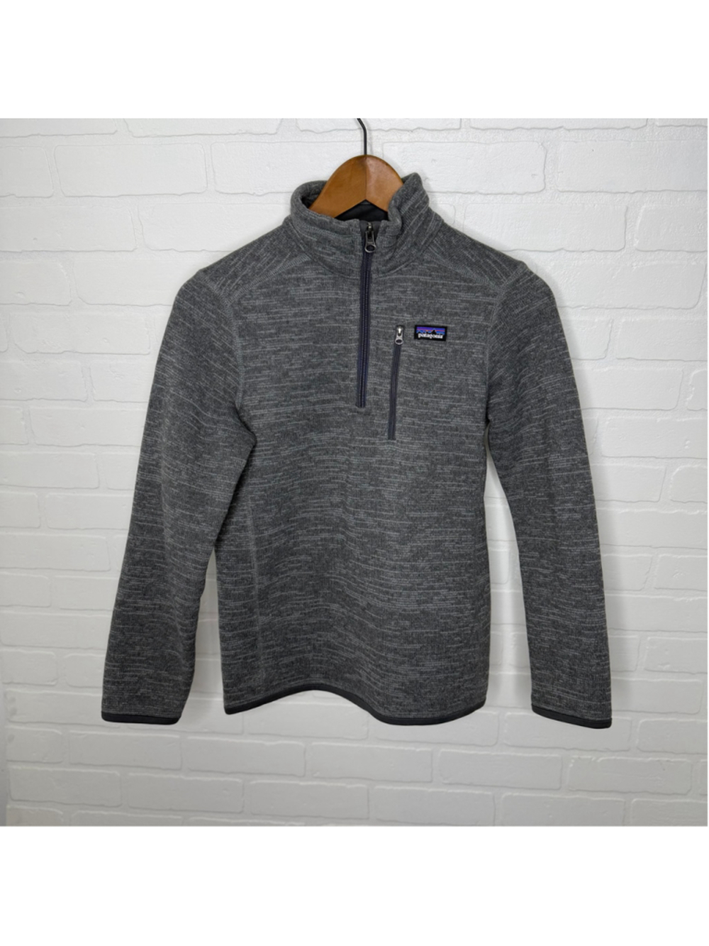 Patagonia Boys' Better Sweater 1/4 Zip sz 12